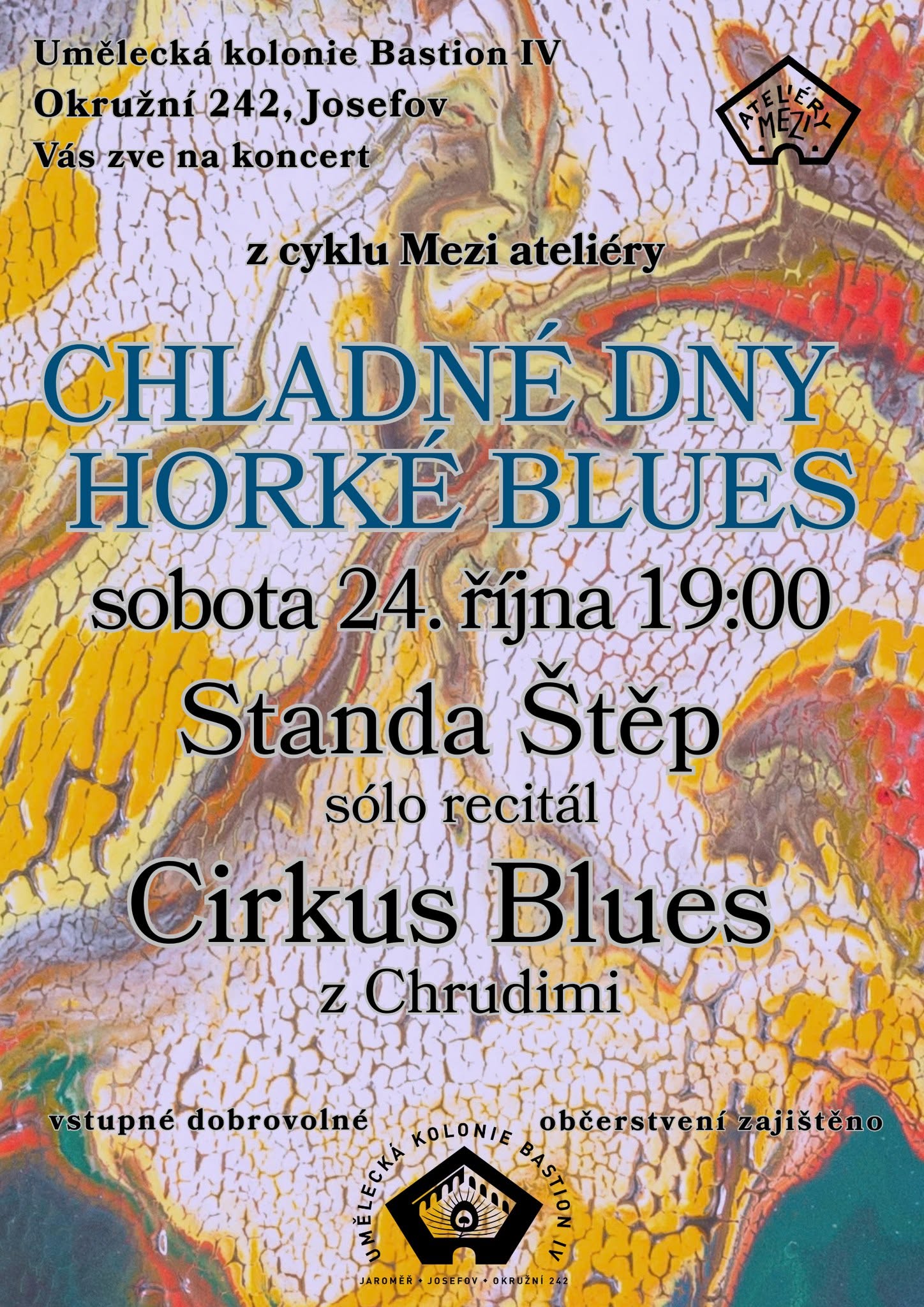 KONCERT: CHLADNÉ DNY, HORKÉ BLUES